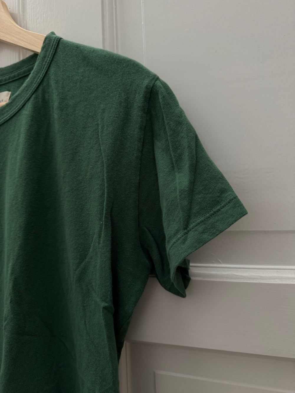 imogene + willie Green Short Sleeve Crew Tee - Picture 3 of 8
